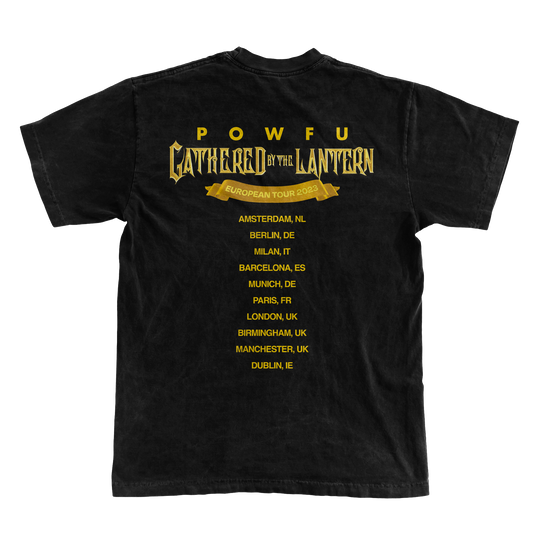 “Gathered By the Lantern” Tour Tee With Cities