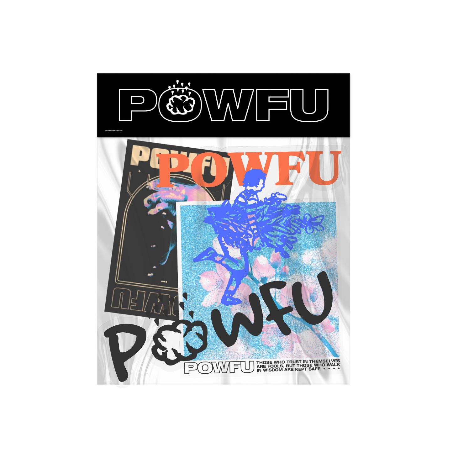 Powfu Logo Sticker Pack